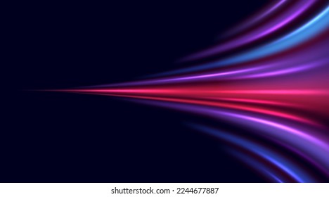 Modern abstract high-speed movement effect. Futuristic dynamic motion technology. Motion pattern for banner or poster design background idea. Vector eps10.