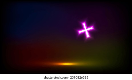 Modern abstract high-speed technology movement. Dynamic motion light trails with motion blur effect on dark background. Futuristic, technology pattern for banner or poster design.
