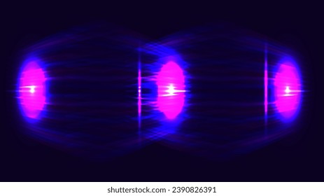 Modern abstract high-speed technology movement. Dynamic motion light trails with motion blur effect on dark background. Futuristic, technology pattern for banner or poster design.