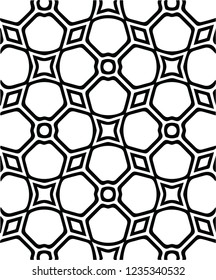 Modern abstract home interior decor tile trendy vector pattern decorative design for many creative ideas