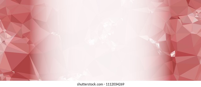 Modern abstract horizontal background with white transparent gradient for text or photos. Vector clip art