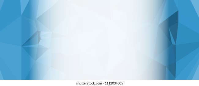 Modern abstract horizontal background with white transparent gradient for text or photos. Vector clip art