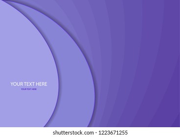 Modern abstract illustration of a gradient with stripes. Blurred pastel geometric design template for your business. Vector illustration.