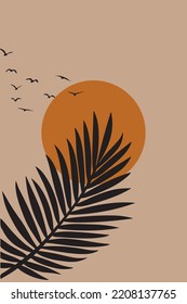 ilustración abstracta moderna, fondo vectorial