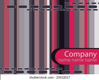 Modern abstract illustration vector design