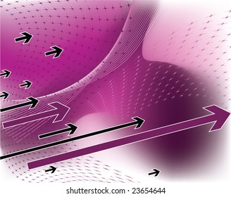 Modern abstract illustration vector design