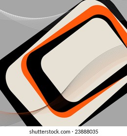 Modern abstract illustration vector design