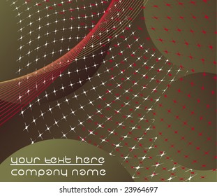 Modern abstract illustration vector design