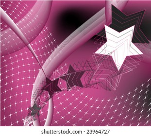 Modern abstract illustration vector design