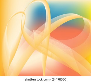 Modern abstract illustration vector design