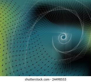 Modern abstract illustration vector design