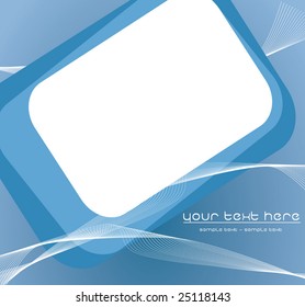 Modern abstract illustration vector design