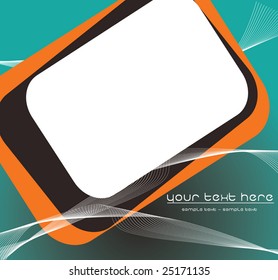 Modern abstract illustration vector design