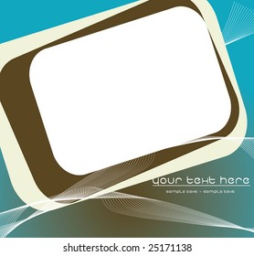 Modern abstract illustration vector design