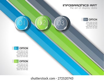 Modern Abstract Infographic template to display data, product ranking, services classification, statistics display,results and so on.