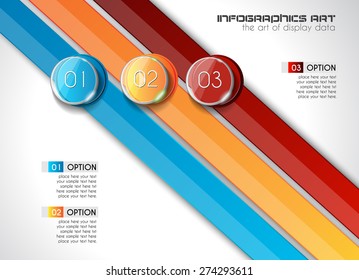 Modern Abstract Infographic template to display data, product ranking, services classification, statistics display,results and so on.