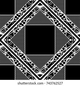 Modern abstract lace, floral pattern. vector illustration. for invitation, wedding, wallpaper
