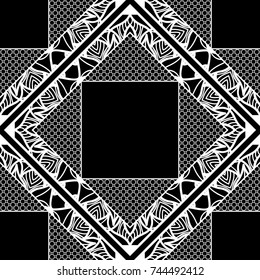 Modern abstract lace, floral pattern. vector illustration. for invitation, wedding, wallpaper