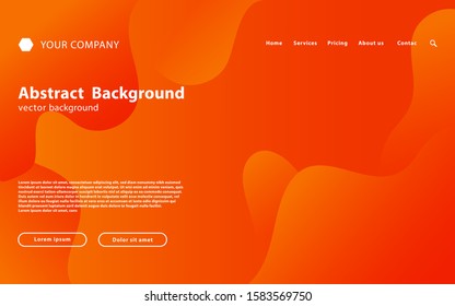 modern abstract landing page background. landing page template,gradient background template,abstract background,user interface background,vector illustration.