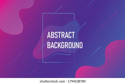 Modern abstract landing page background with gradient colors using fluid and liquid diagonal elements.