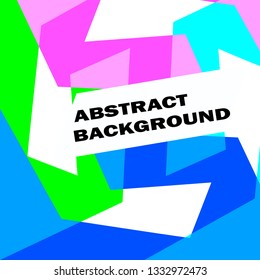 MODERN ABSTRACT LAYOUT, PUNK BACKGROUND TEMPLATE ART DESIGN