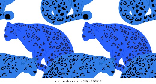 Modern abstract leopard pattern, great for any design purpose. Modern trendy vector art. Decorative print. Background illustration backdrop. Abstract artistic vector illustration