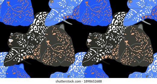 Modern abstract leopard pattern, great for any design purpose. Modern trendy vector art. Decorative print. Background illustration backdrop. Abstract artistic vector illustration