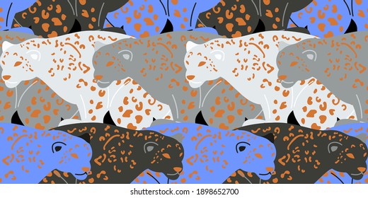 Modern abstract leopard pattern, great for any design purpose. Modern trendy vector art. Decorative print. Background illustration backdrop. Abstract artistic vector illustration