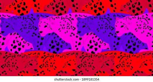 Modern abstract leopard pattern, great for any design purpose. Modern trendy vector art. Decorative print. Background illustration backdrop. Abstract artistic vector illustration