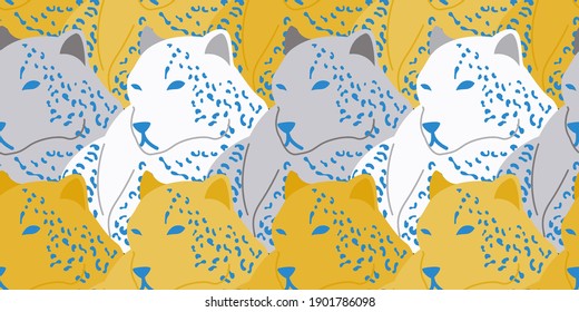 Modern abstract leopard pattern, great for any design purpose. Modern trendy vector art. Decorative print. Background illustration backdrop. Abstract artistic vector illustration