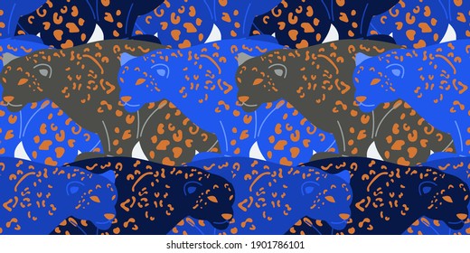 Modern abstract leopard pattern, great for any design purpose. Modern trendy vector art. Decorative print. Background illustration backdrop. Abstract artistic vector illustration