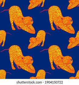 Modern abstract leopard pattern, great for any design purpose. Modern trendy vector art. Decorative print. Background illustration backdrop. Abstract artistic vector illustration