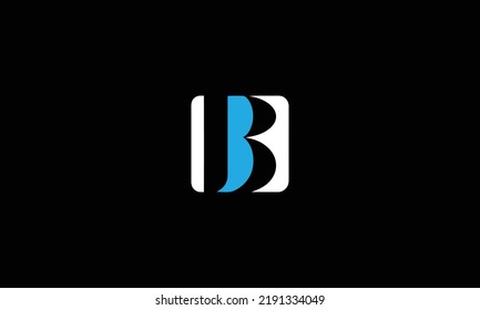 Modern Abstract Letter B Logo Design Stock Vector (Royalty Free ...