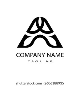 Modern Abstract Letter A Logo Design - Geometric, Minimalist 
 and Professional