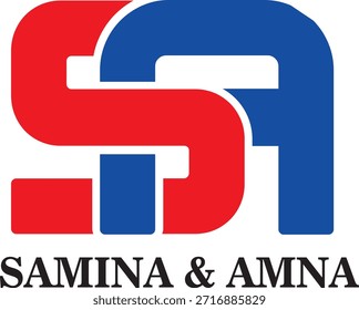 Logotipo abstracto moderno de la letra que presenta Formas rojas y azules entrelazadas en un fondo negro. El atrevido diseño geométrico forma un monograma estilizado, que transmite fuerza, conexión e innovación. Ideal para branding, identidad corporativa, empresas tecnológicas, startups, Equipos deportivos, agencias creativas y medios digitales. Logotipo de alto contraste, minimalista y versátil, apto para impresión y Web.