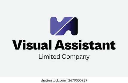 Vector de logotipo de letra Abstractas moderna – Gradient Tech Startup Design