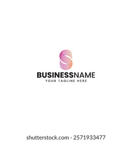 Modern Abstract Letter S Logo