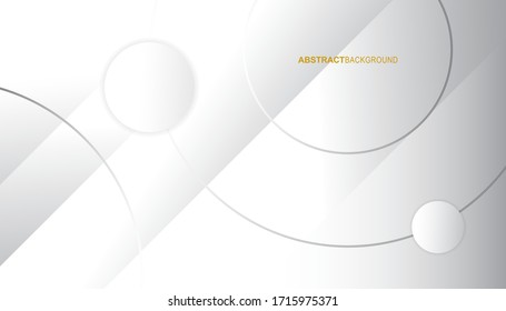 Modern abstract light background vector. Elegant circle shape design. Gradient color. Eps10 vector.