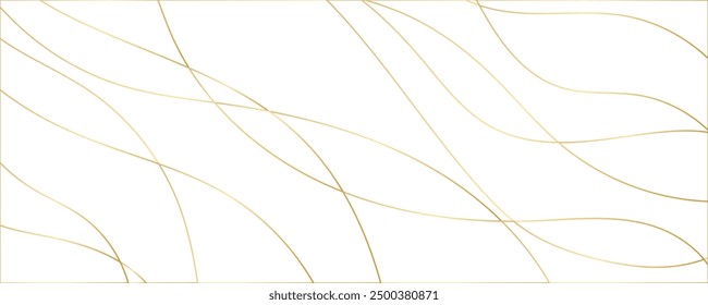 Modern abstract light gold white silver background vector. Elegant concept design with golden line.