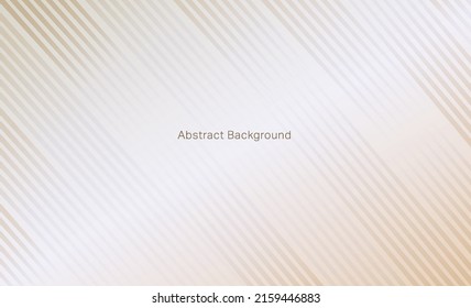 Modern abstract light silver background vector. Elegant concept design with golden line.