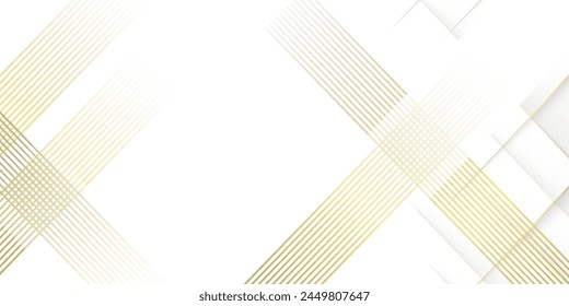 Modern abstract light silver background vector. Elegant concept design with golden line.