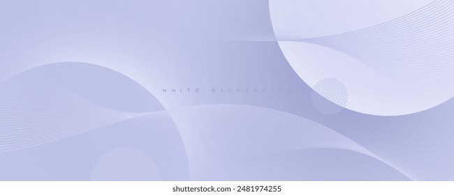 Modernes abstraktes Licht Silber Hintergrund elegante Kreis Form Design