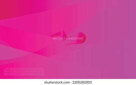 Modern abstract line, background and full color 3D. Vector Illustrator. Eps 10