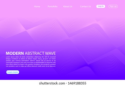 Modern abstract line color background.Home page abstract design.purple background.