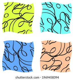 Modern abstract line concept in lines and arts background for wall decoration  postcard or brochure cover design. Vector illustrations design