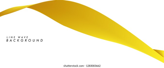 modern abstract line wave background in eps 10
