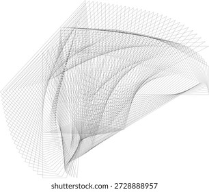 fundo de linhas abstratas modernas, composição de efeito de onda gráfica, estrutura, padrão dinâmico geométrico criativo, textura vetorial original