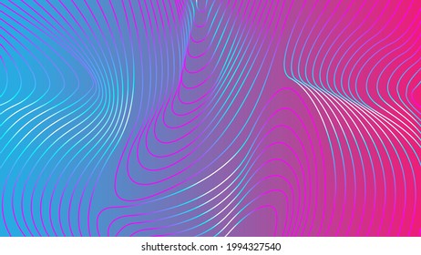 Modern abstract lines fluid wave background. Vector 10 EPS