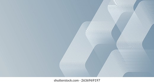 Modern Abstract Lines and Shapes Background