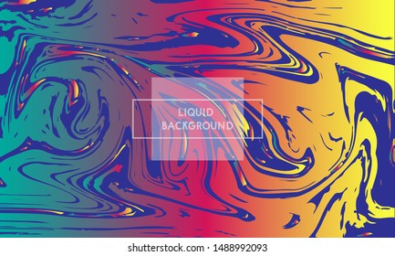 Modern Abstract Liquid Background Social Media Use.